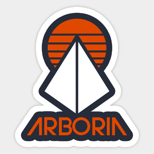 Arboria Institute Sticker by n23tees